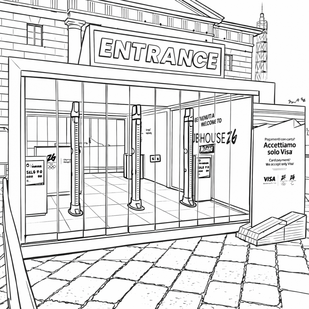 Rubick nelle aree hospitality dei Giochi Olimpici Invernali 2026